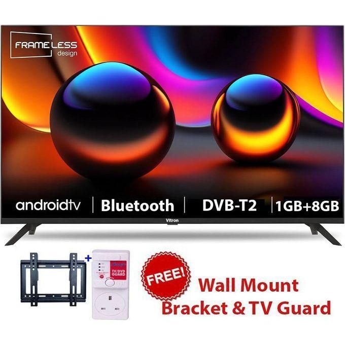Globalstar 40"INCH 40UK FRAMELESS SMART ANROID & DIGITAL TELEVISION, BLUEOOTH ENABLED TV, NETFLIX, YOUTUBE, APP STORE, FACEBOOK WATCH, PRIMEVIDEO,WIFI CONECTIVITY