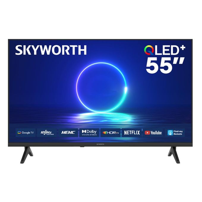 Skyworth 43” Inch FRAMELESS 4K QLED GOOGLE ANDROID TV