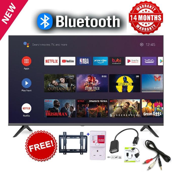 Solarmax 43" Inch,FHD Smart Android TV,BLUETOOTH/FRAMELESS