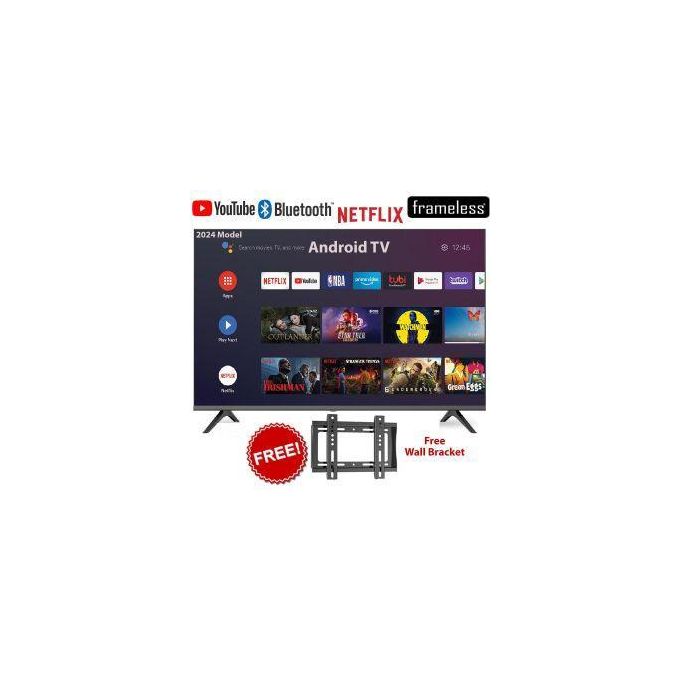 Solarmax 43" inch Smart Android Frameless TV -Bluetooth-Enabled,MiraCast