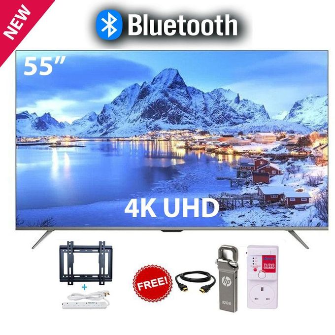 Solarmax 55" ULTRA HD 4K SMART ANDROID TV//FRAMELESS DESIGN