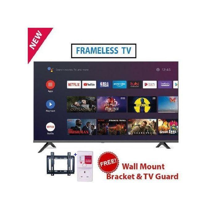 Solarmax 32"Inch Bluetooth Enabled Frameless Smart Android TV Inbuilt Decoder