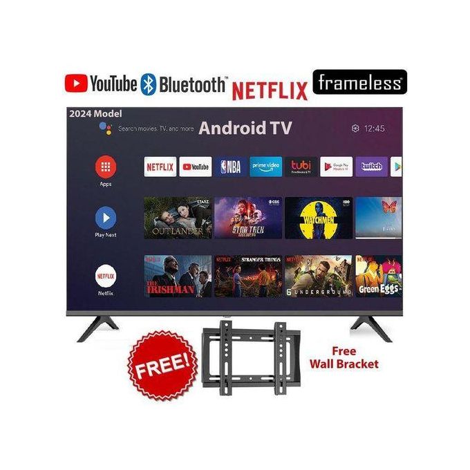 Solarmax 43''INCH FRAMELESS SMART ANDROID ULTRA CLEAR FHD YOUTUBE,PLAYSTORE TV
