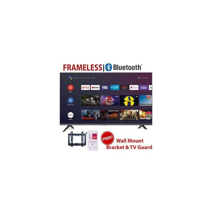 Solarmax 43" Smart Android Frameless TV + FREE BRACKET