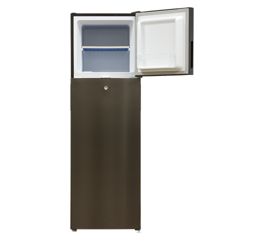 Von VART-25DMS Double Door Fridge, 168L - Silver
