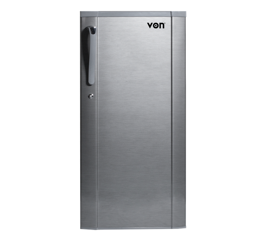 Von VARS-23DHS Single Door Fridge 185L - Silver