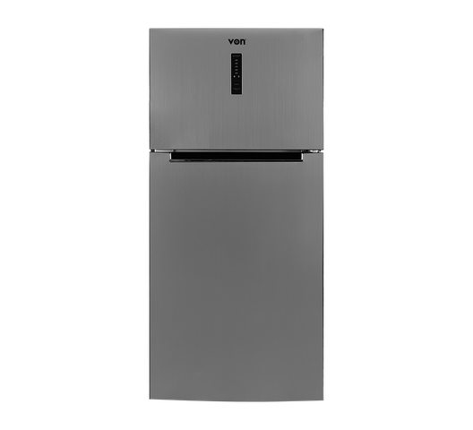 Von VART-78NHS Double Door Fridge 480L - Silver