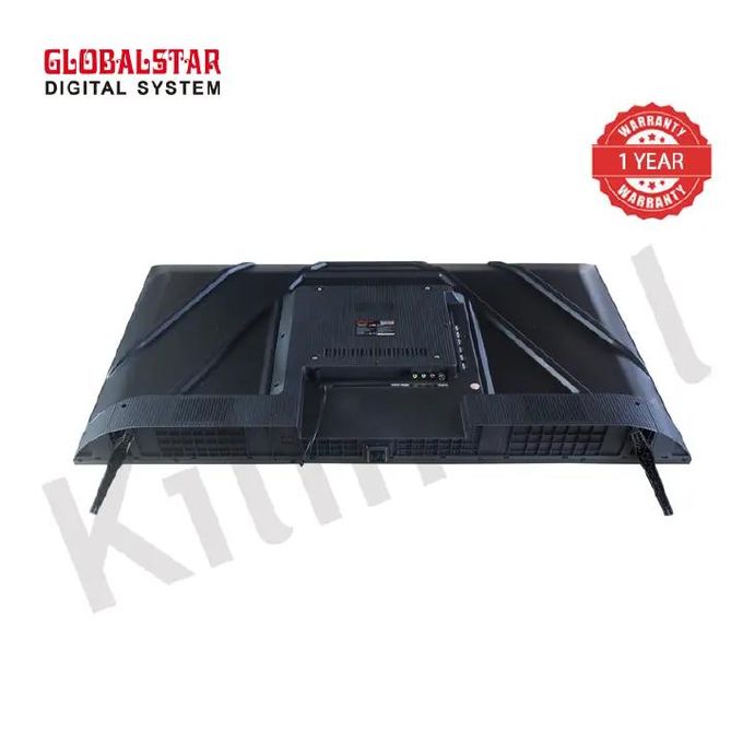 Globalstar 43UK64 43" INCH FRAMELESS SMART ANROID & DIGITAL TELEVISION, BLUEOOTH ENABLED TV, NETFLIX, YOUTUBE, APP STORE, WIFI CONECTIVITY,,MULTIPLE USB&HDMI PORTS