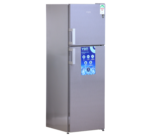 Von VART-25NVS Top Mount Freezer, 250L - Silver