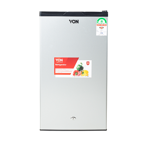 Von VARM-11DHS Mini Fridge 90L - Silver