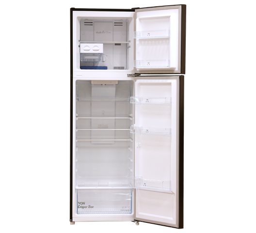 Von VART-37NMS Double Door Fridge 255L - Silver