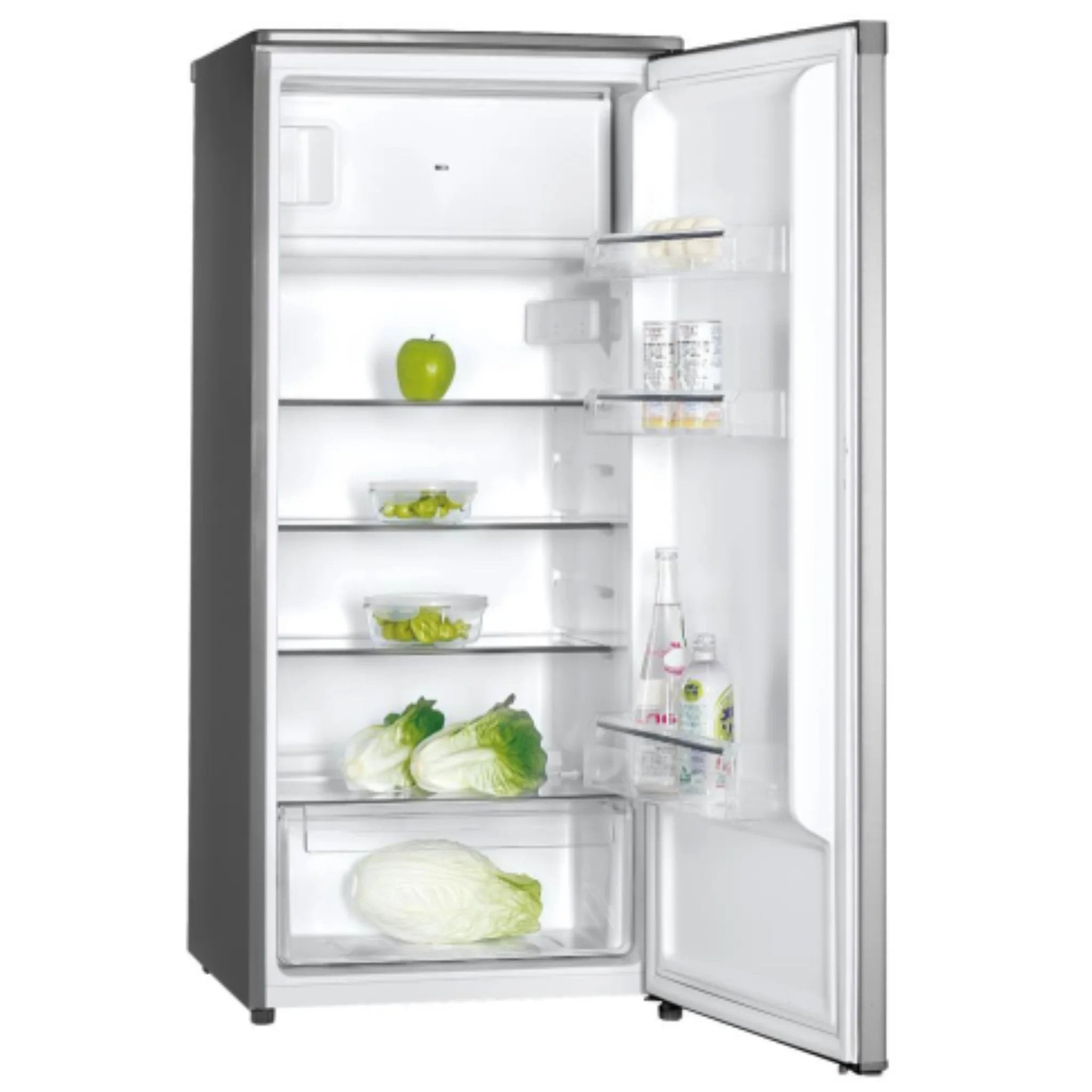 Beko Single Door Fridge - With Glass Shelves - Black