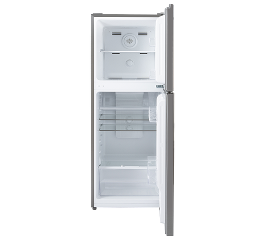Von VART-27NHS Double Door Fridge 216L - Silver