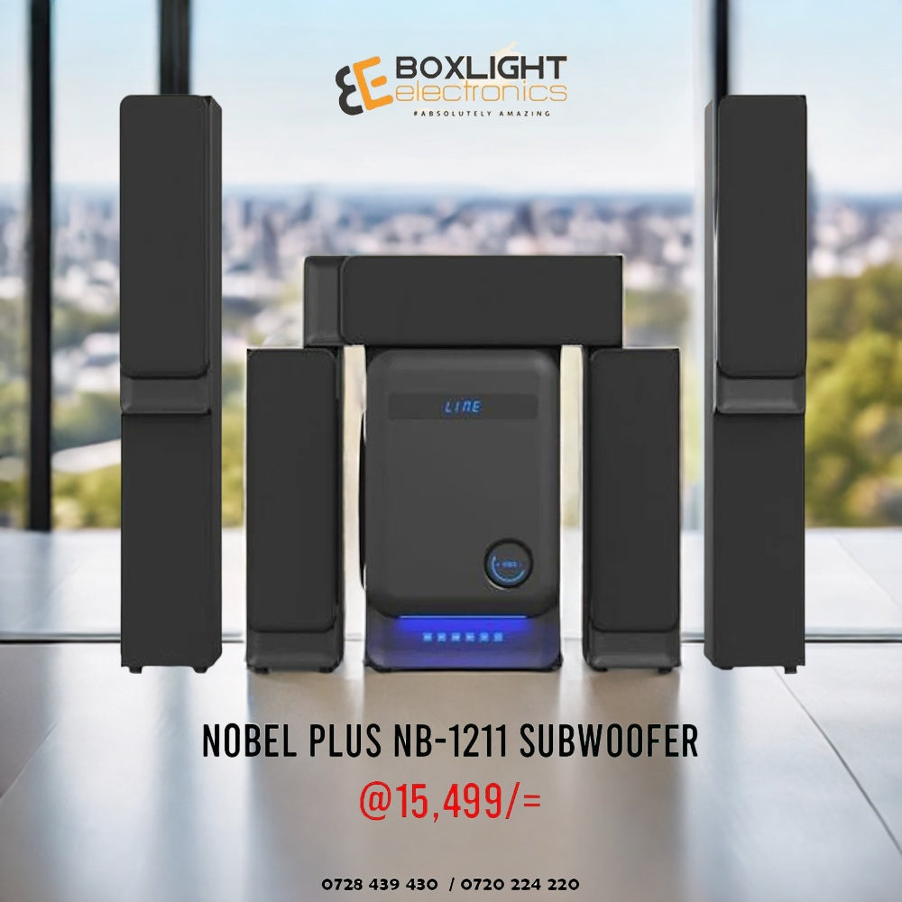 Nobel NB1211/1212 5.1Home Theater Speaker System-22000Watts