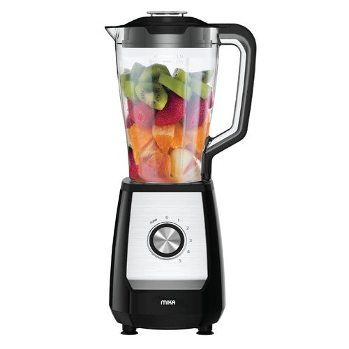 Mika Blender, 1.75L, 600W, Black & Stainless Steel - MBLR601BS
