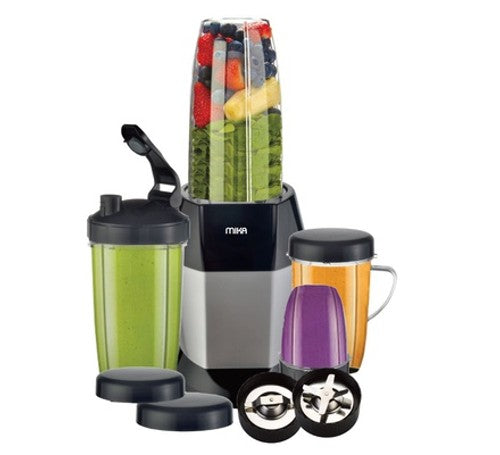 Mika Nutriblast, 1000W, Black & Grey - MNB1001