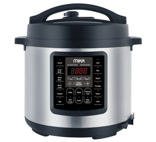 Mika Smart Pressure Cooker, 6L, SS - MPC1106