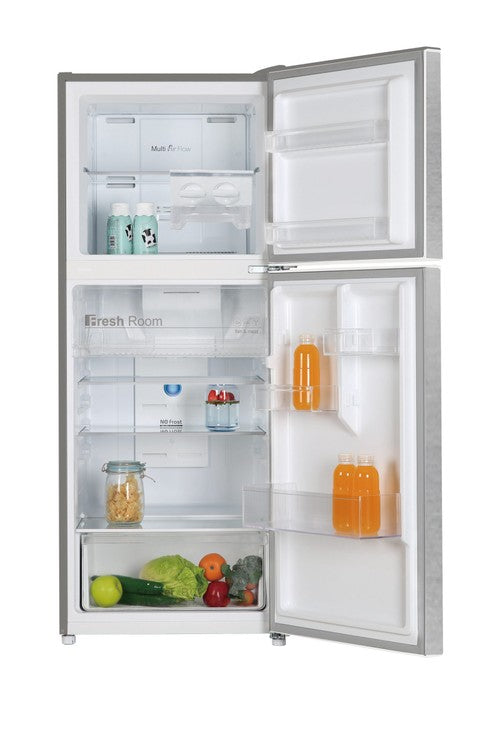 Mika Fridge, 297L, 2 Door Top Mount Freezer, No Frost (Frost Free), Stainless Steel - MRNF297SS