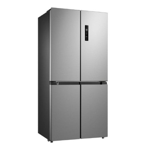 Mika Fridge, 474L, 4 Door Bottom Mount Freezer, No Frost(Frost Free), INVERTER Compressor,Inox Line Brush - MRNF4D474DXV (Available on Order)