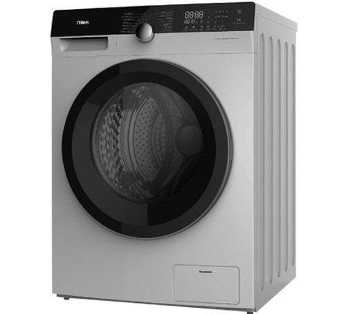 Mika Washing Machine, 10Kg, Fully Automatic, Front Load, Dark Silver - MWAFSV3210DS (Available on Order)