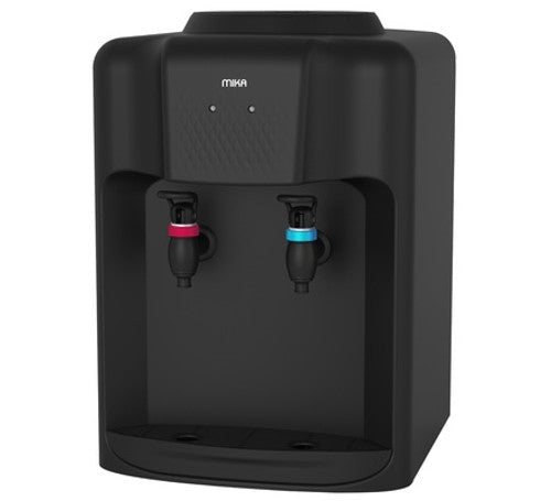 Mika Water Dispenser, Table Top, Hot & Normal, Black - MWD1203BL
