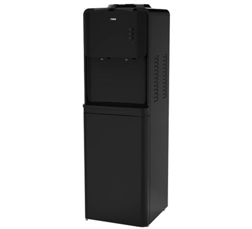 Mika Water Dispenser, Standing , Hot & Normal with Cabinet, Black - MWD2204BL