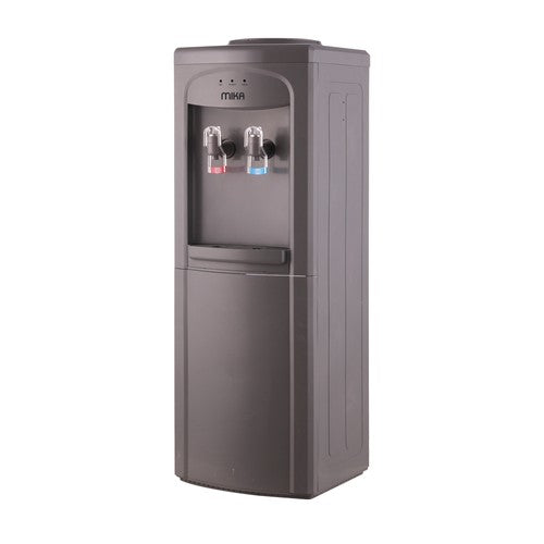Mika Water Dispenser, Floor Standing, Hot & Cold, Compressor Cooling, Grey - MWD2502GR