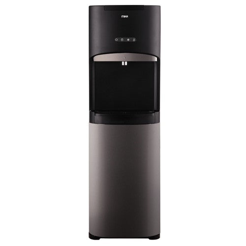 Mika Water Dispenser, Floor Standing, With Sensor Taps , Bottom Load, Black & Cream - MWDB2902BLS