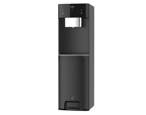 Mika Water Dispenser, Floor Standing, With Sensor Taps & Foot Pedal, Bottom Load, Black - MWDB2903BL