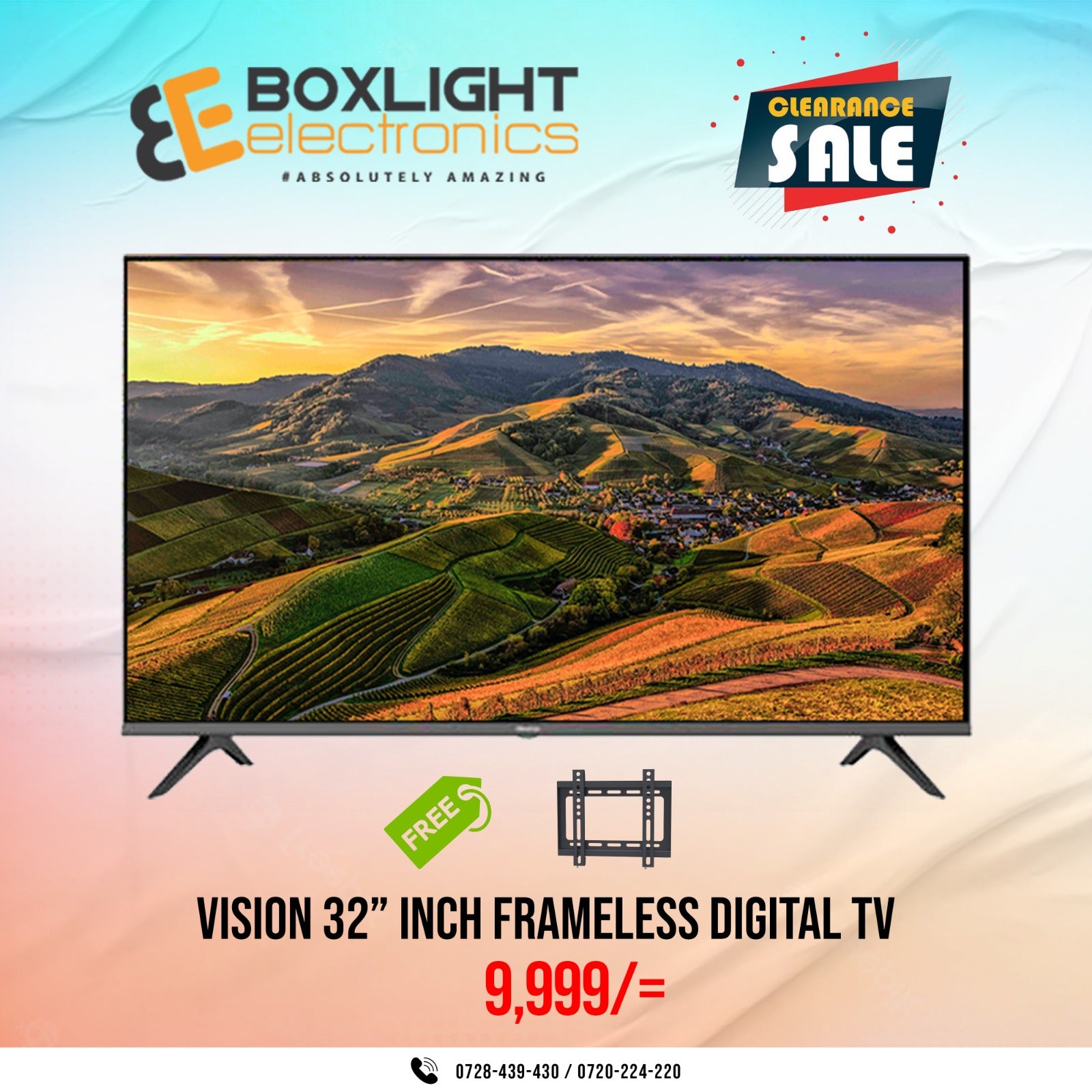 32" DIGITAL HALF PRICE!