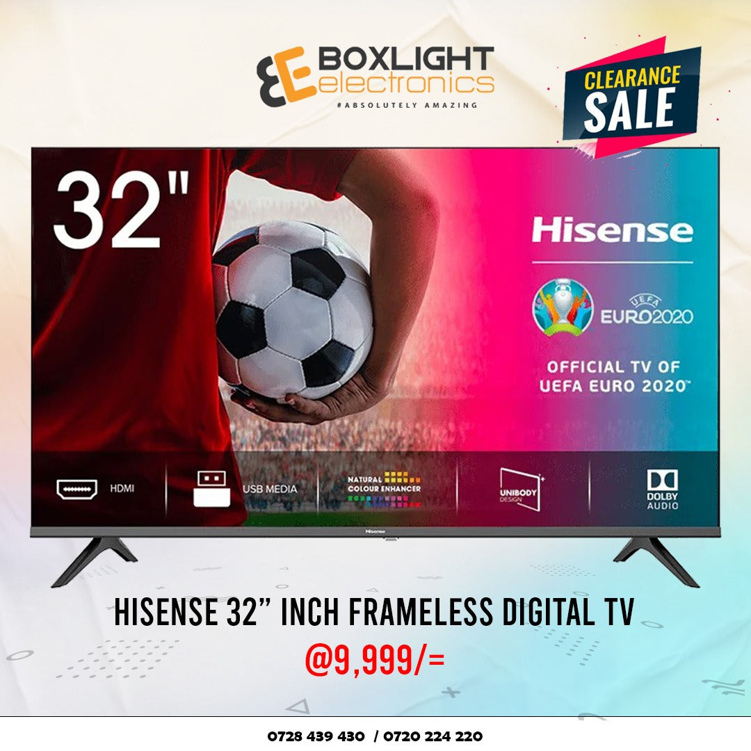 Hisense 32" Inch Frameless Digital TV