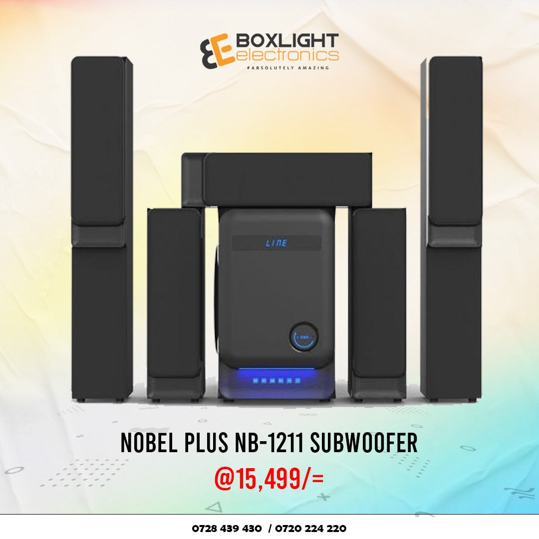 Nobel NB1211/1212 5.1Home Theater Speaker System-22000Watts
