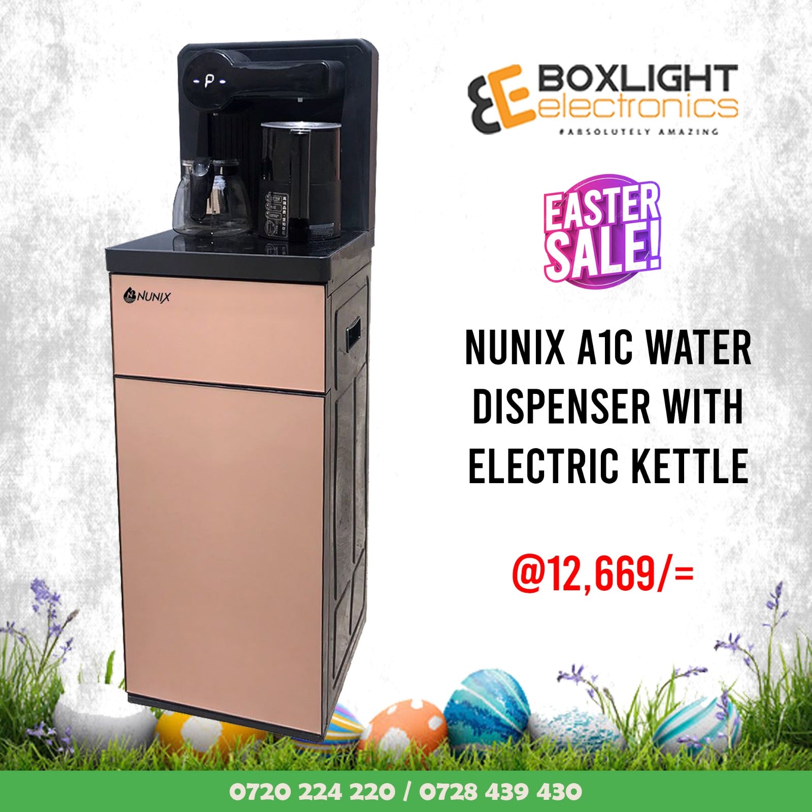 Nunix R77 Bottom Load Hot And Cold Water Dispenser