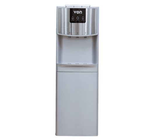 Von VADL2324S Water Dispenser Compressor Cooling with Fridge - Silver