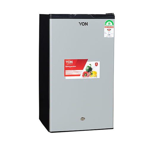 Von VARM-11DHS Mini Fridge 90L - Silver