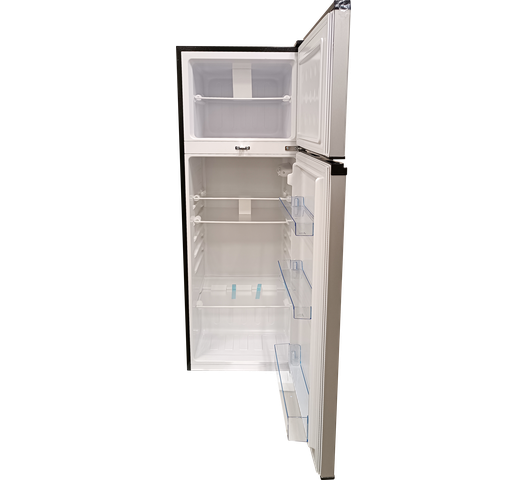 Von VART-22DYS Double Door Fridge 208L - Silver