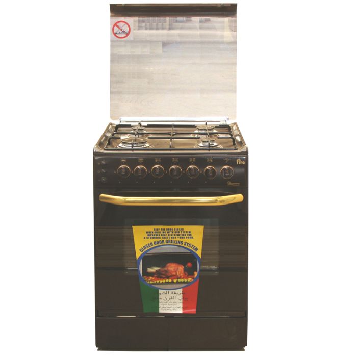 RAMTONS 4 GAS 55X55 BROWN COOKER 5693- EB/302