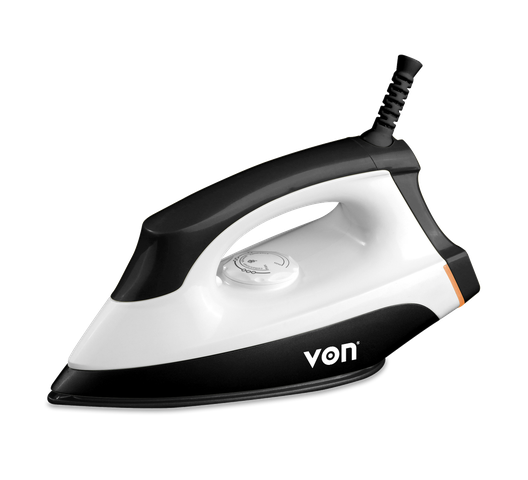 Von VSID13BCK Dry Iron, White & Black - 1300W