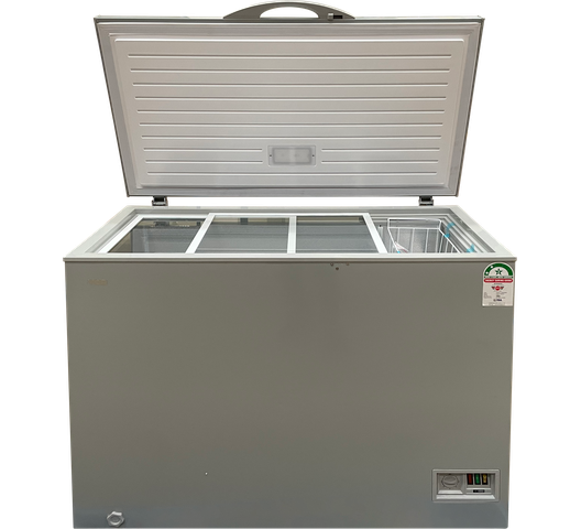 Von VAFC25DKG Chest Freezer - 252L , Grey