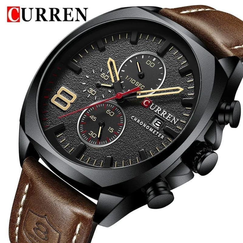 Curren Automatic Chronograph Waterproof Wrist Watch