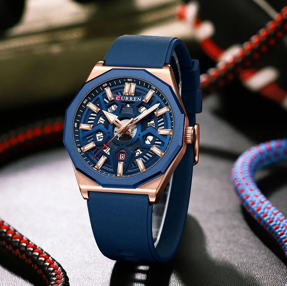 Curren Men's Multifunctional Luminous Waterproof Watch