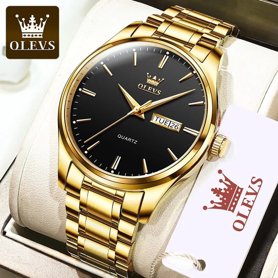 Olevs Men's Classic Casual Waterproof Wrist Watch