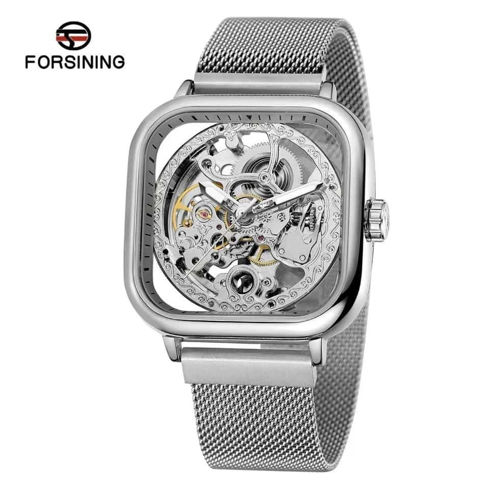 Forsining Skeleton Automatic Mechanical Wrist Watch