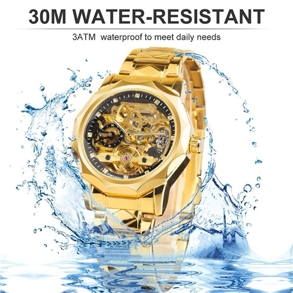 Forsining Silver Men's Automatic Mechanical Watch