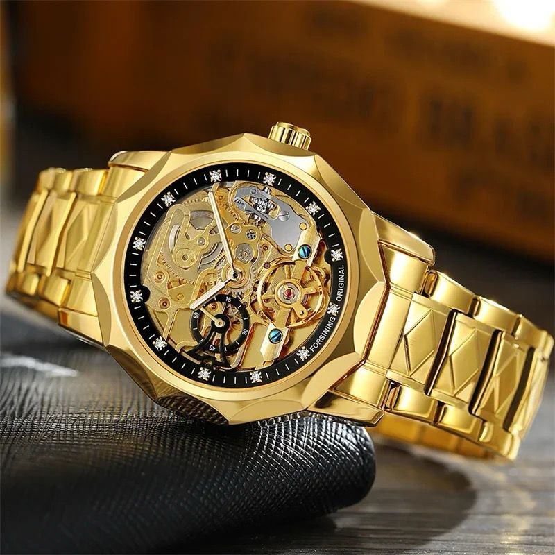 Forsining Silver Men's Automatic Mechanical Watch