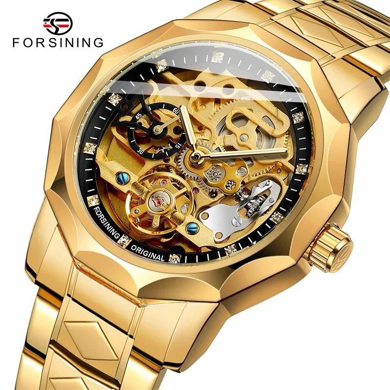 Forsining Silver Men's Automatic Mechanical Watch