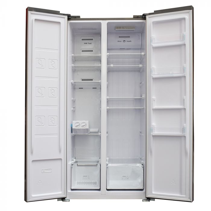 RAMTONS 430 LITERS SIDE BY SIDE LED NO FROST FRIDGE- RF/319