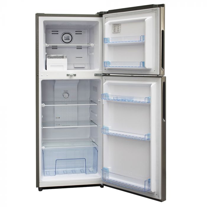 RAMTONS 188 LITRES DOUBLE DOOR NO FROST FRIDGE, SILVER- RF/329