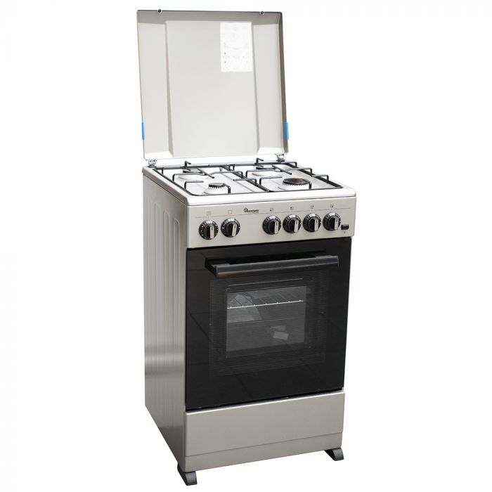 RAMTONS 4 GAS 50X50 ALL GAS COOKER SILVER - RF/356