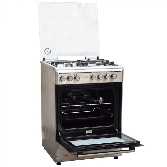 Ramtons 3G+1E 60X60 INOX COOKER- RF/485